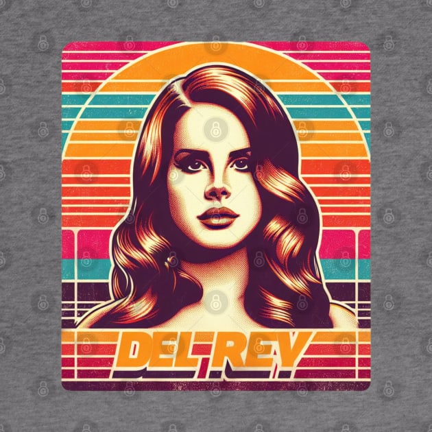 Lana Del Rey - Vintage 70's Inspired by Tiger Mountain Design Co.